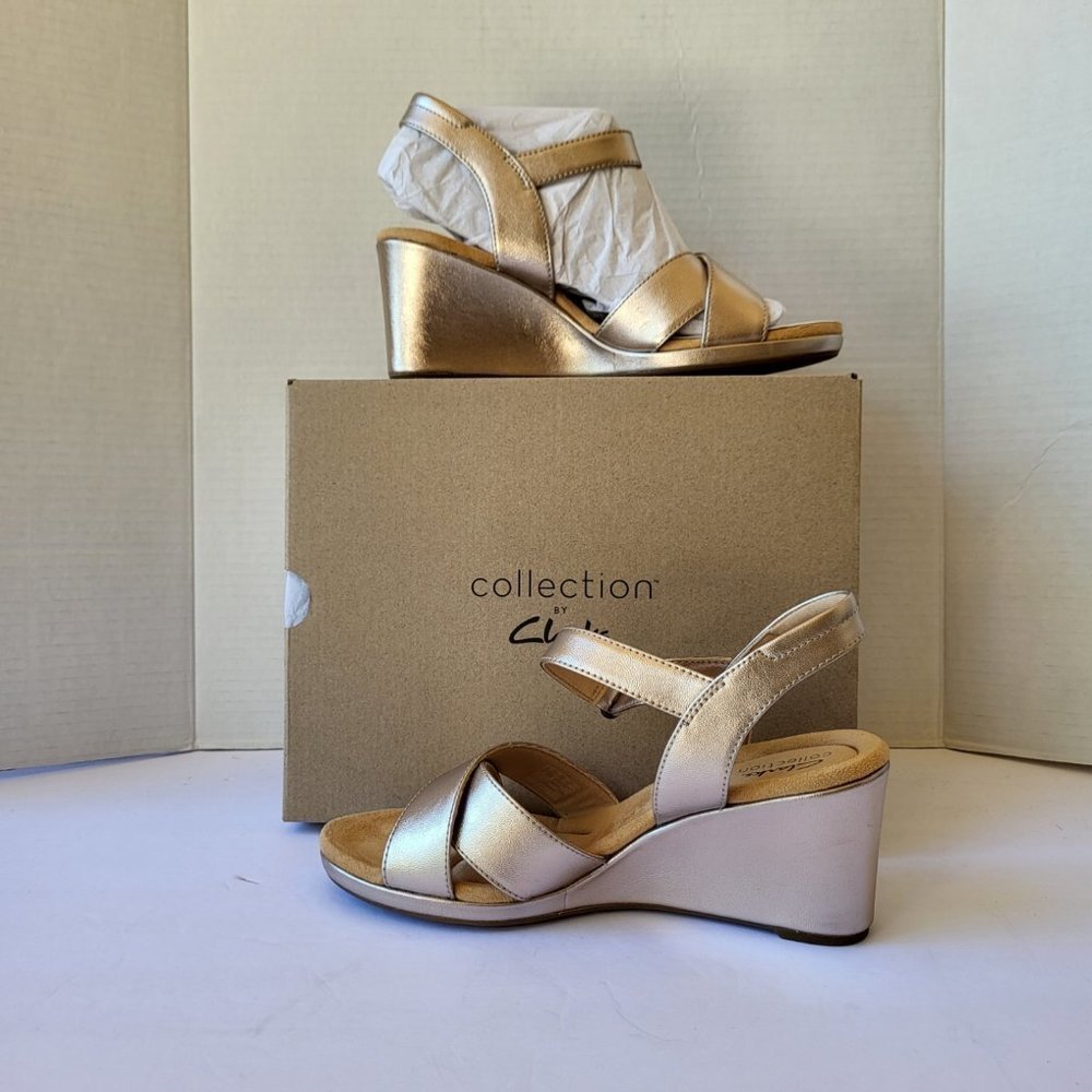 .Clarks Women's, Tulip Gem Sandal - 9.5.